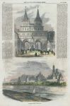 Russia, Moscow, Kremlin & Gate of the Resurrection, 1856