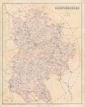 Bedfordshire map, c1867