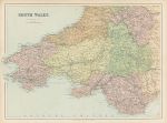 South Wales map, c1867