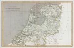 Netherlands map, 1820