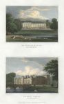 Northamptonshire, Boughton House & Deene Park, (2 views), 1829