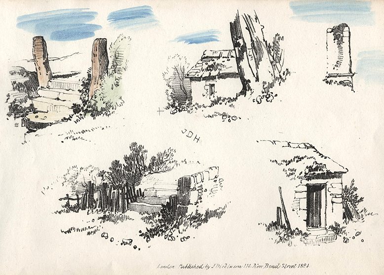 Lithographic sketches, J.D.Harding, 1827