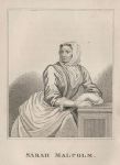 Sarah Malcolm, (executed for a triple murder in 1733), 1819