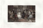French Marriage at St. Roch, Paris, 1840