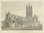 Gloucester Cathedral, Buckler, 1816
