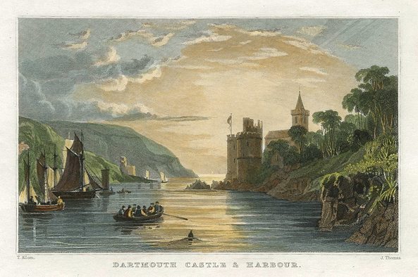 Devon, Dartmouth Castle, 1832