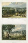 Cornwall, Bodmin & Lanhydroc, 2 views, 1832
