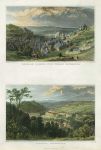 Cornwall, Brixham & Torquay, 2 views, 1832