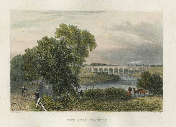 Warwickshire, Avon Viaduct, 1865