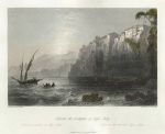 Italy, Sorrento view, 1841