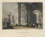 Italy, Florence, Loggia di Lanzi, 1841
