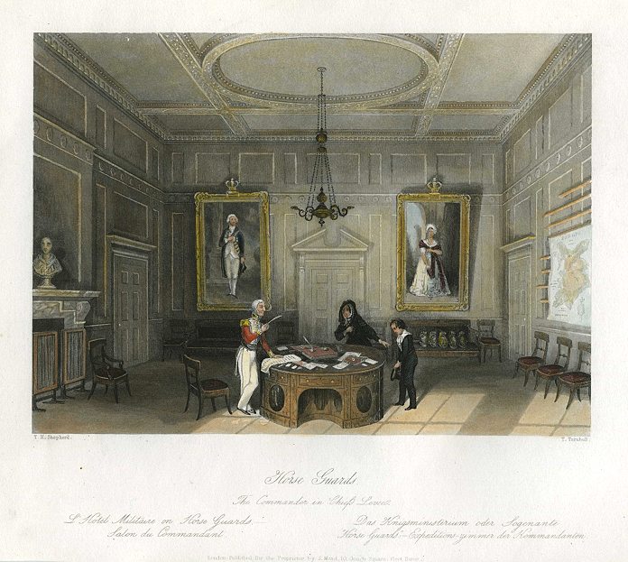 London, Horse Guards, 1841