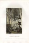 France, Paris, Church of St. Etienne du Mont, 1840
