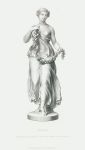 Spring, sculpture by B.E.Spence, 1856