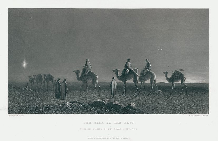 The Star in the East, after Henry Warren, 1856