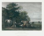 Milking Time, after Paulus Potter, 1856