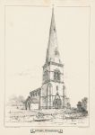 Northamptonshire, St Leonard's Church, Loddington, 1858
