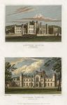 Westmoreland, Lowther Castle (2 views), 1829