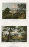 Northamptonshire, Laxton Hall & Norton Hall, 1829