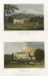 Worcestershire, Hagley Hall & Moseley Hall, 1829