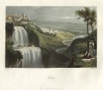 Italy, Tivoli view, 1845