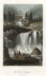 Germany, The Falls of Tryberger (Black Forest), 1845