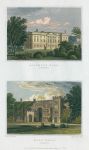 Lancashire, Allerton Hall & Hale Hall, 1829