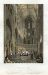 London, Westminster Abbey, 1841