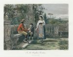 Italy, Rome, the Borghese Gardens, 1872