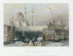 Turkey, Istanbul, Mosque of Sultana Valide, 1838