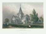 Surrey, Ewhurst Church, 1845