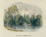 Surrey, Claremont Park, the Lake, 1845