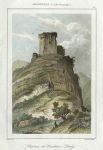 Derbyshire, Castleton Castle (Peveril), 1842