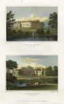Lincolnshire, Denton House & Irnham Hall, 1829