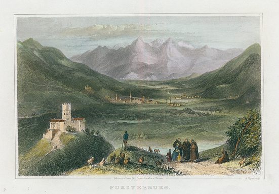 Austria, Tyrol, Fursterburg, 1840