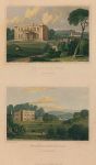 Cornwall, Saunder's Hill & Moditonham House, (2 views), 1834