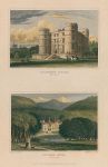 Dorsetshire, Lulworth Castle & Encombe House, (2 views), 1834