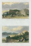 Devon, Dawlish & Exmouth, 2 views, 1832