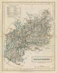 Gloucestershire map, 1846