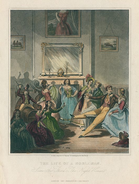 Life of a Nobleman, Scene the Third - the Night House, 1825