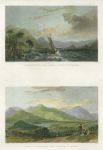 Lake District, Bassenthwaite Lake & Keswick view, 1835