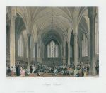 London, Temple Church, 1841