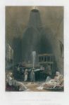 Turkey, Cooling Room of a Hammam, 1838