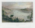 Turkey, The Bosphorus from above Beshik-Tash, 1838