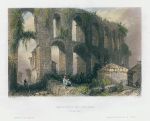 Turkey, Istanbul, Aqueduct of Valens (in the City), 1838