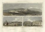 Holy Land, Nineveh, three views, 1855