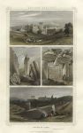 Holy Land, Baalbek, four views, 1855