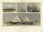 Egypt, four views, 1855