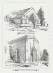 Two medieval Church Porches, 1858