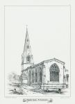 Northamptonshire, Ringstead Church, 1858